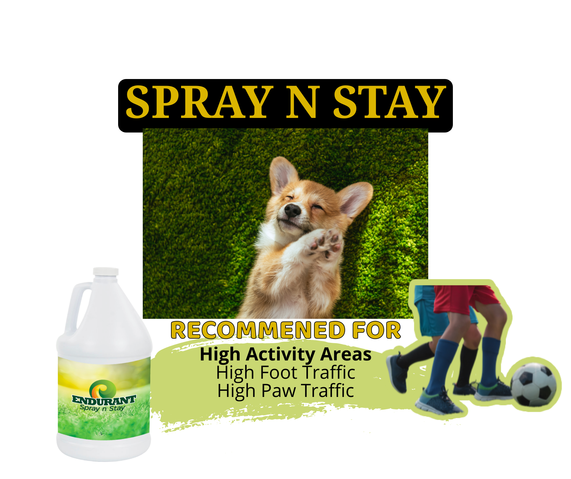 Endurant Spray n stay, Info 